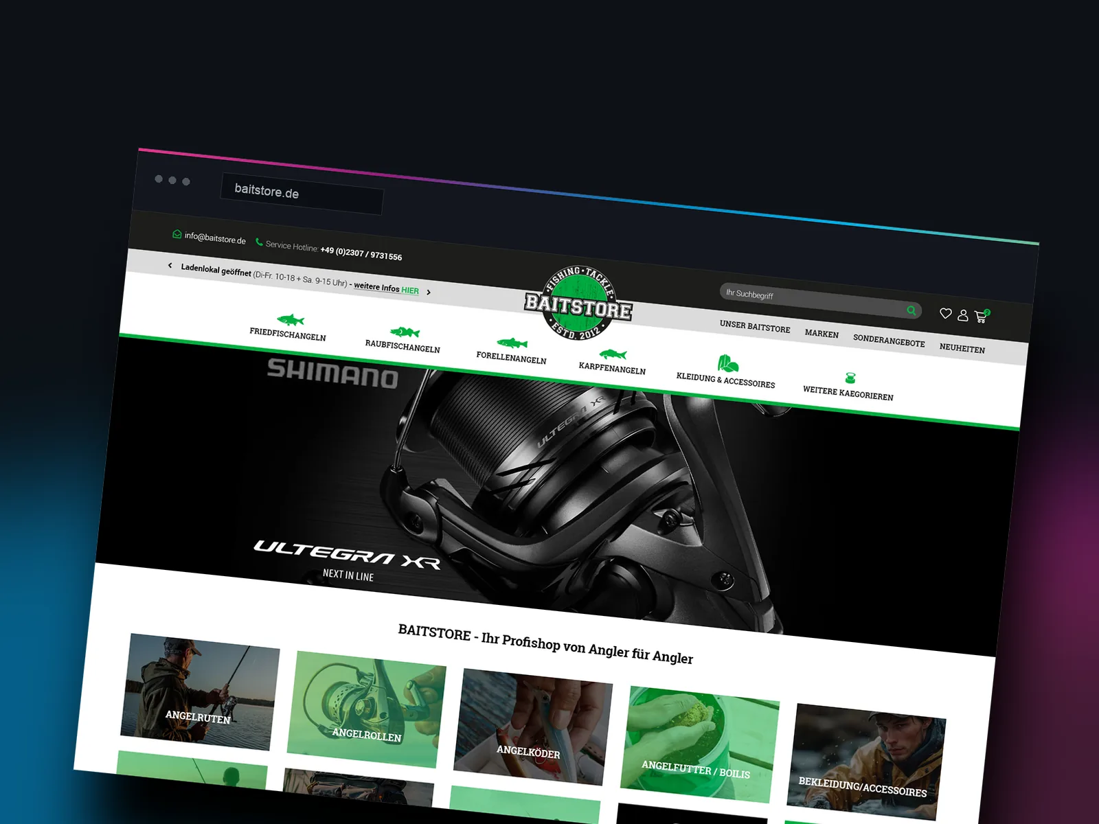 Teaser-Grafik der Referenz Baitstore