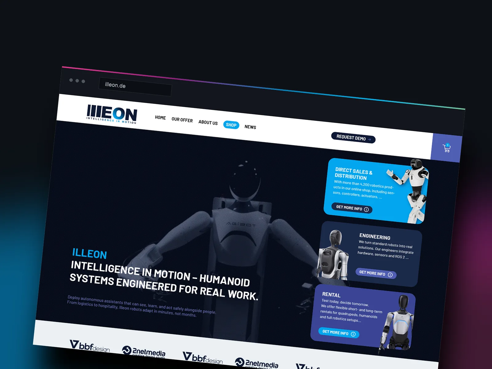 Teaser-Grafik der Referenz ILLEON